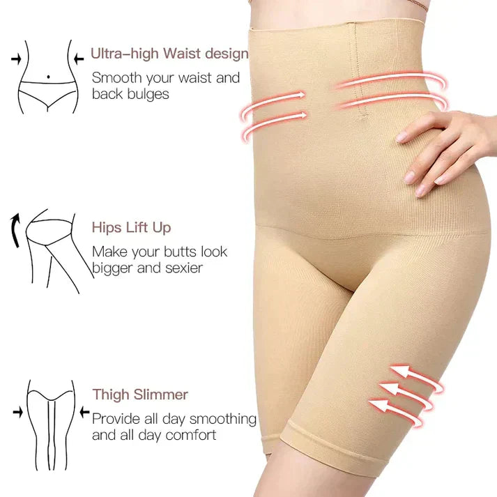 Imported™ Seamless High-Waisted Body Shaper (Premium Quality)