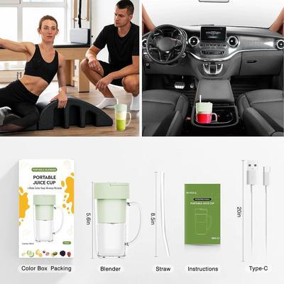 Portable Electric Juicer Blender - 1 Pc, Multifunctional & Rechargeable